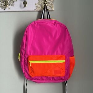 Colorful Pink and Blue Kids Backpack